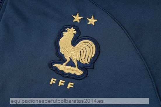 Nuevo Chaqueta Con Capucha Francia 2023 Azul Marino Baratas